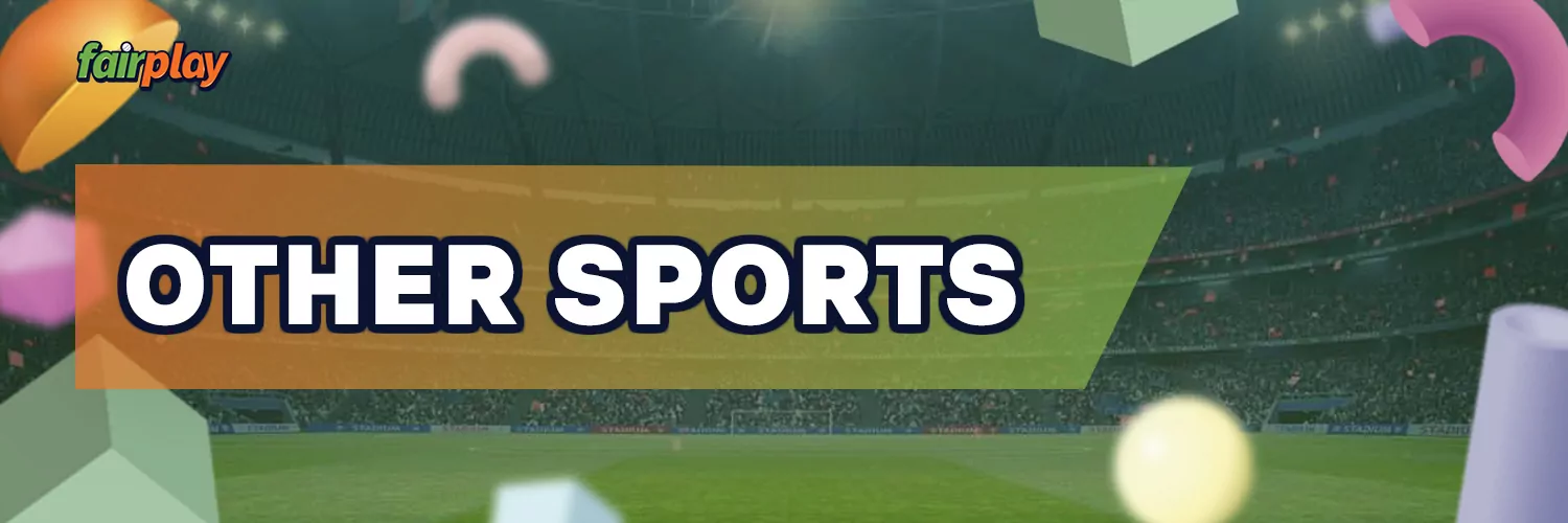 You can try a lot of sports on the Faifyplay website